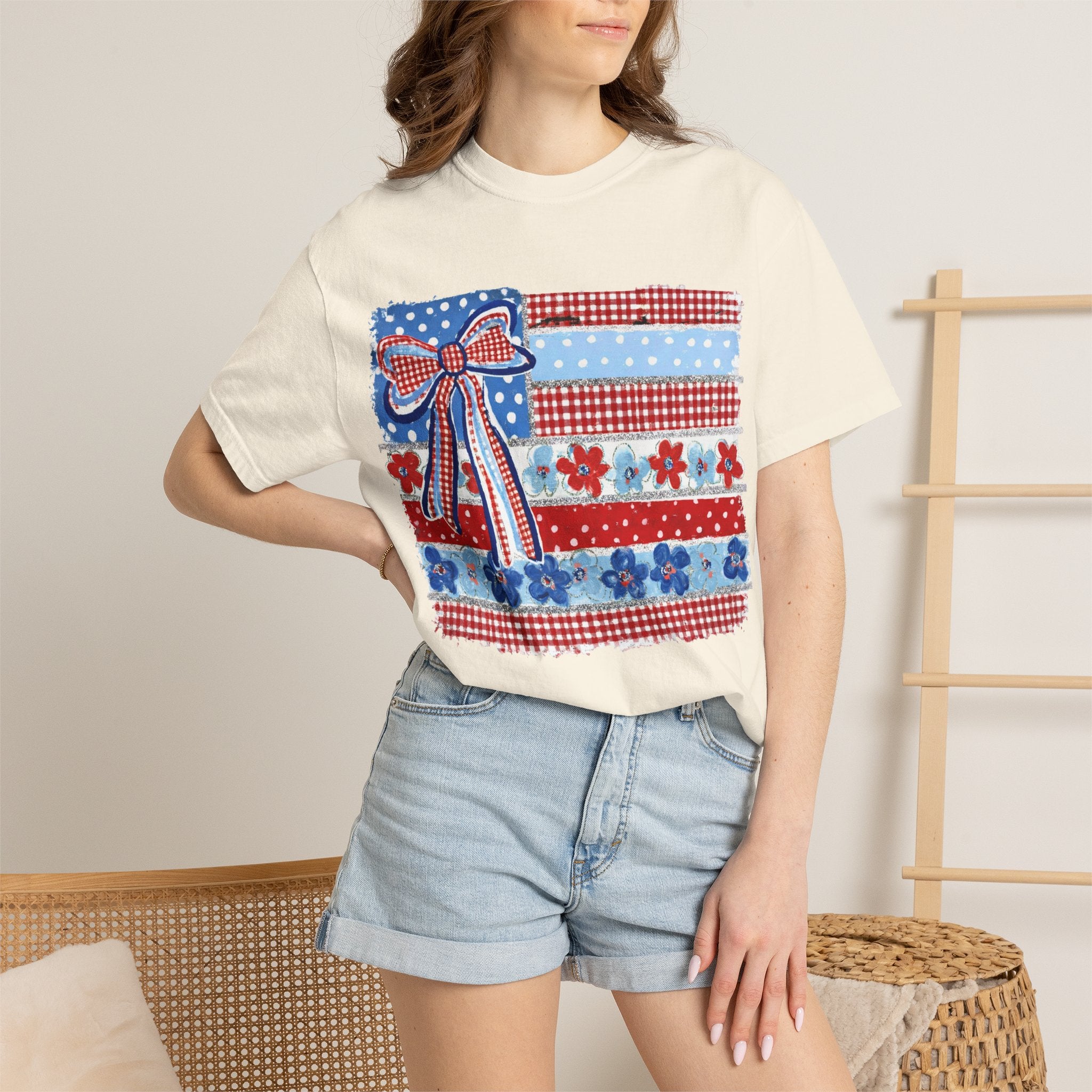 Patriotic Patchwork Flag