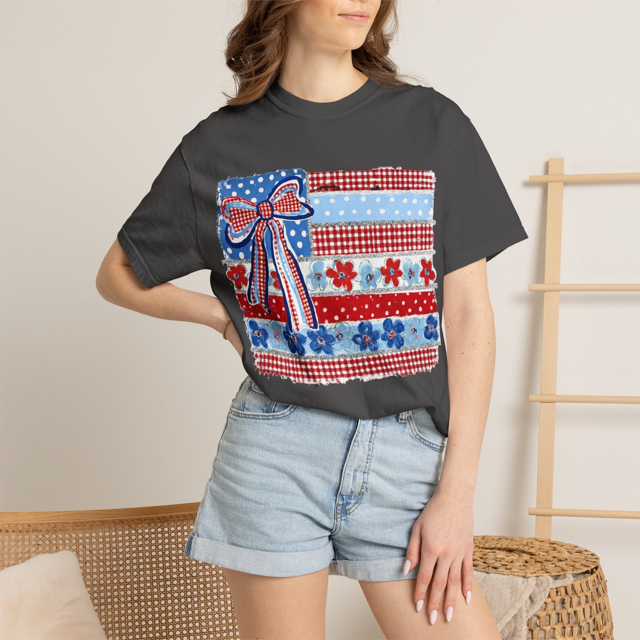 Patriotic Patchwork Flag