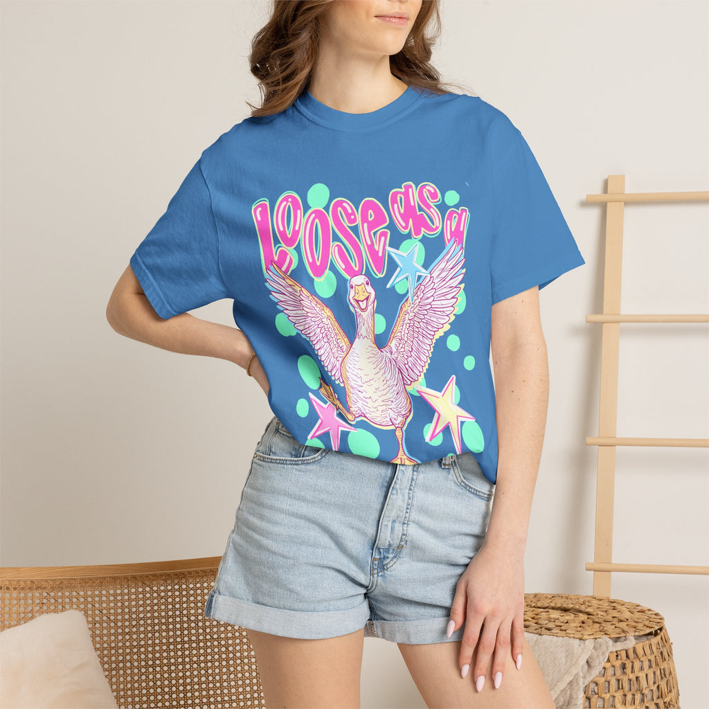 Loose Goose T-Shirt — Playful Retro Goose Graphic Tee