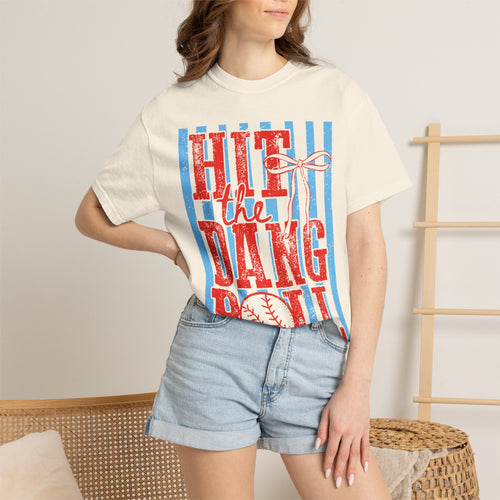 Hit the Dang Ball Baseball T-Shirt