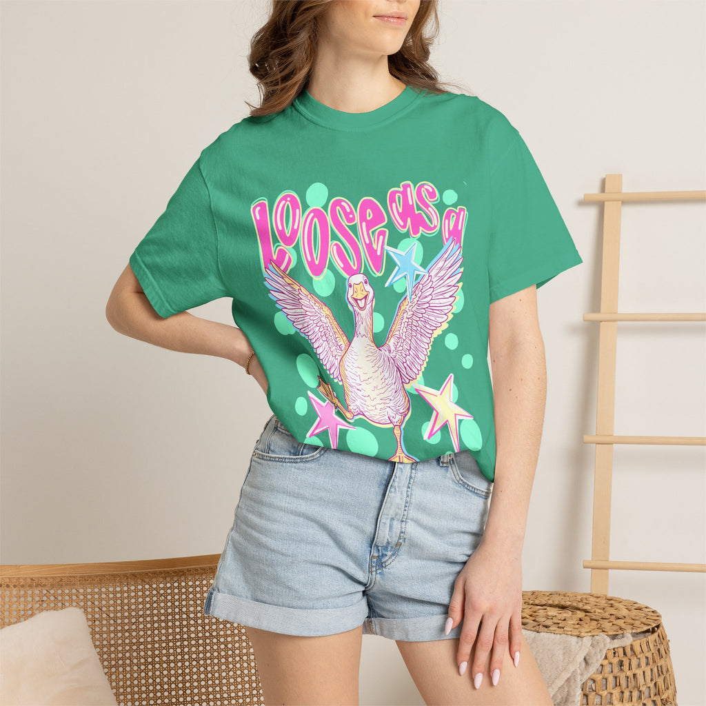 Loose Goose T-Shirt — Playful Retro Goose Graphic Tee