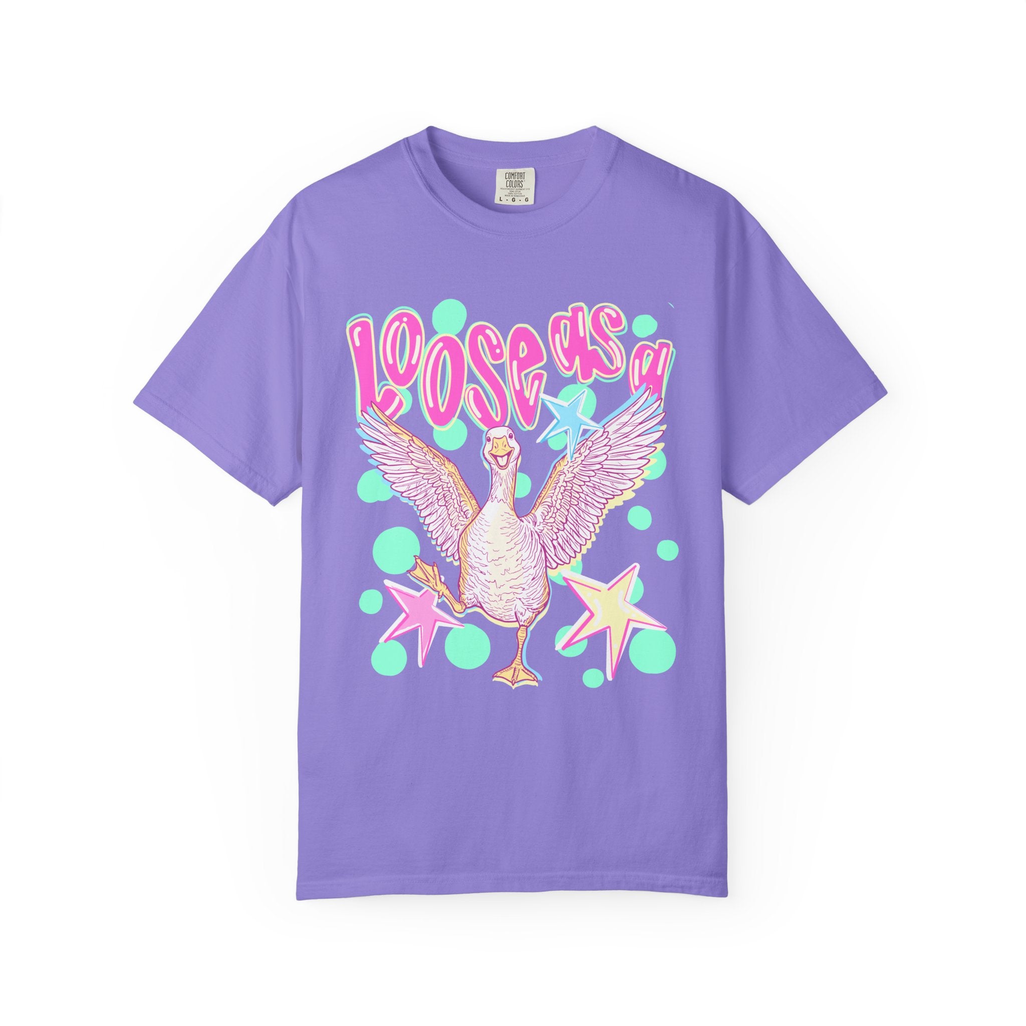 Loose Goose T-Shirt — Playful Retro Goose Graphic Tee
