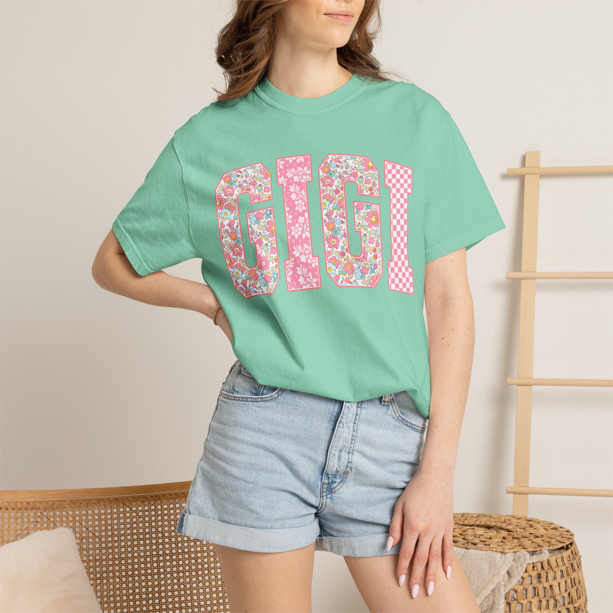Gigi Floral Letter Tee