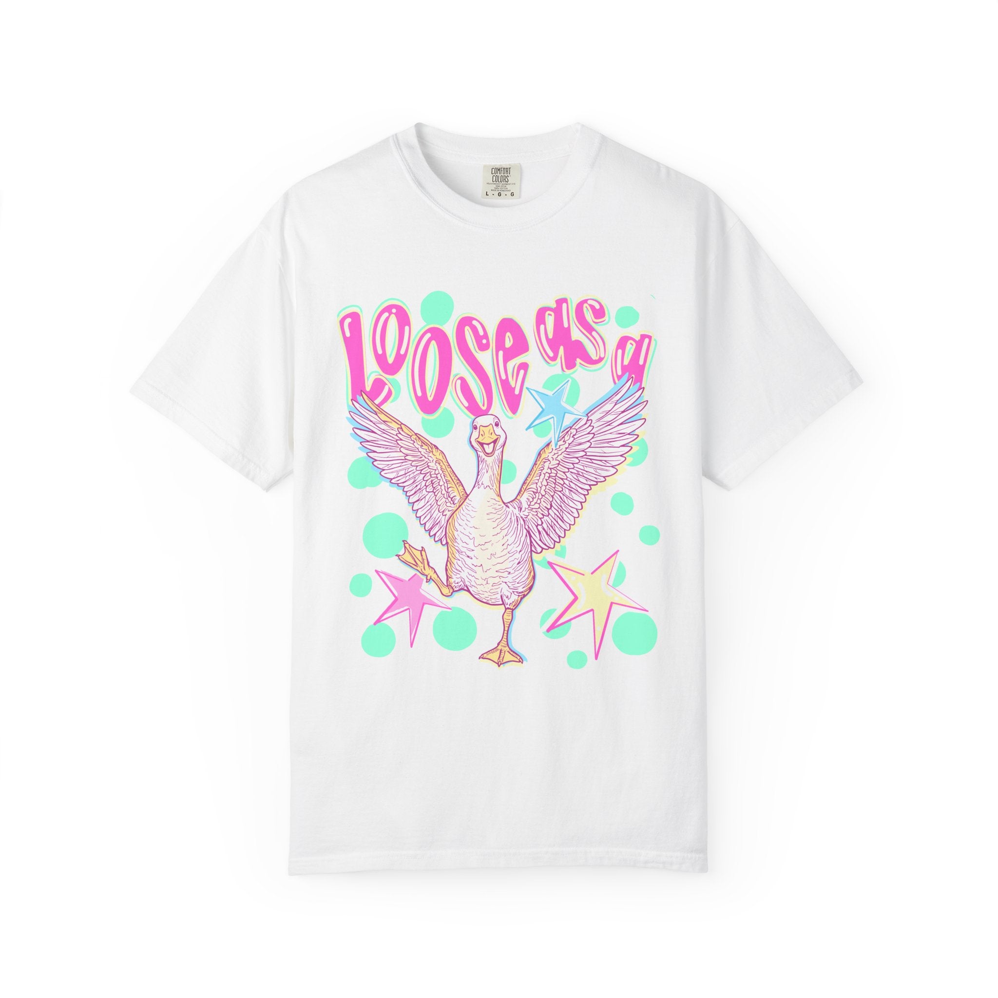 Loose Goose T-Shirt — Playful Retro Goose Graphic Tee