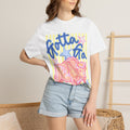 Gotta Go Buffalo T-Shirt — Retro Neon Bison Graphic Tee