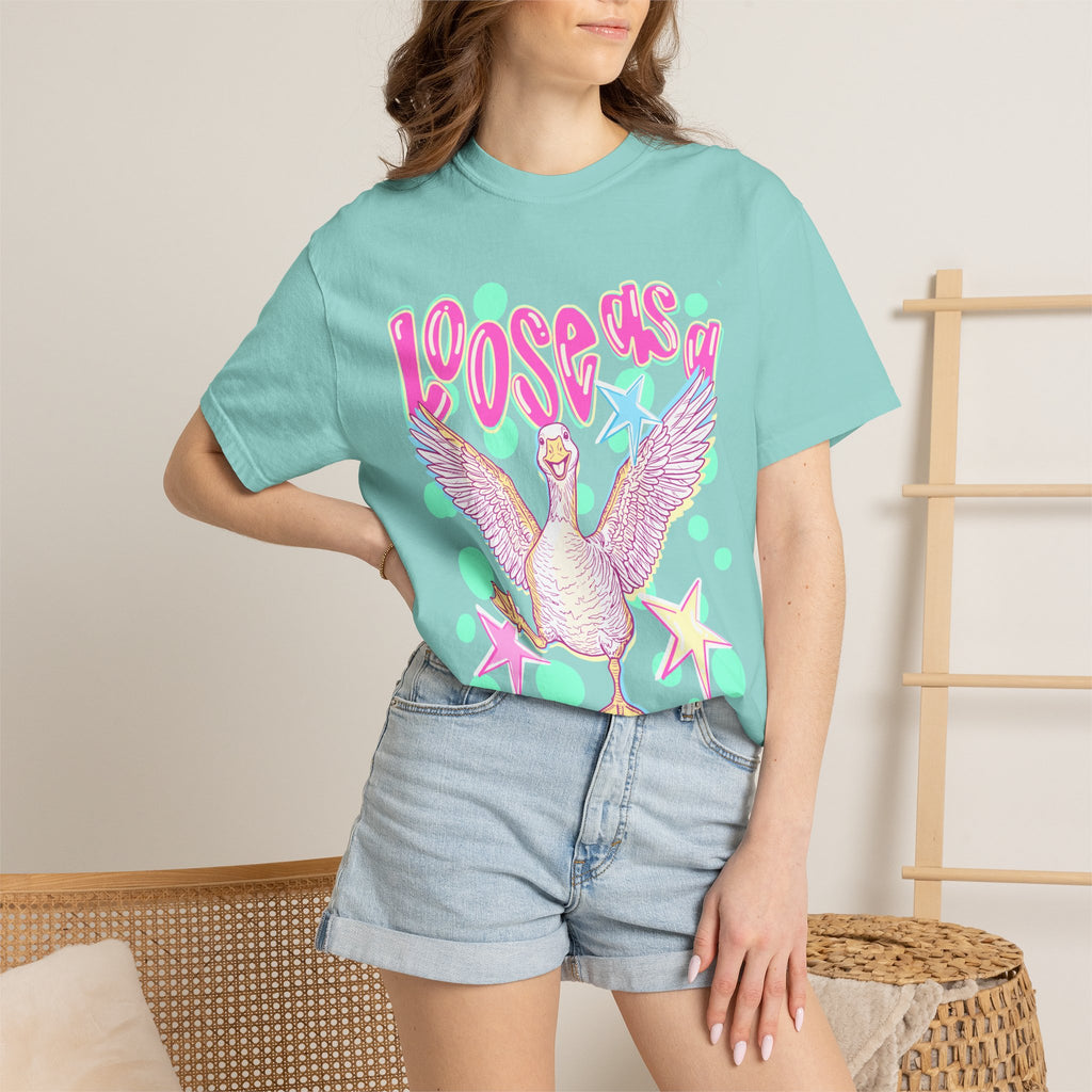 Loose Goose T-Shirt — Playful Retro Goose Graphic Tee