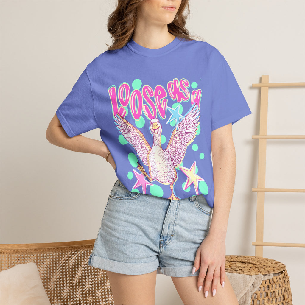 Loose Goose T-Shirt — Playful Retro Goose Graphic Tee