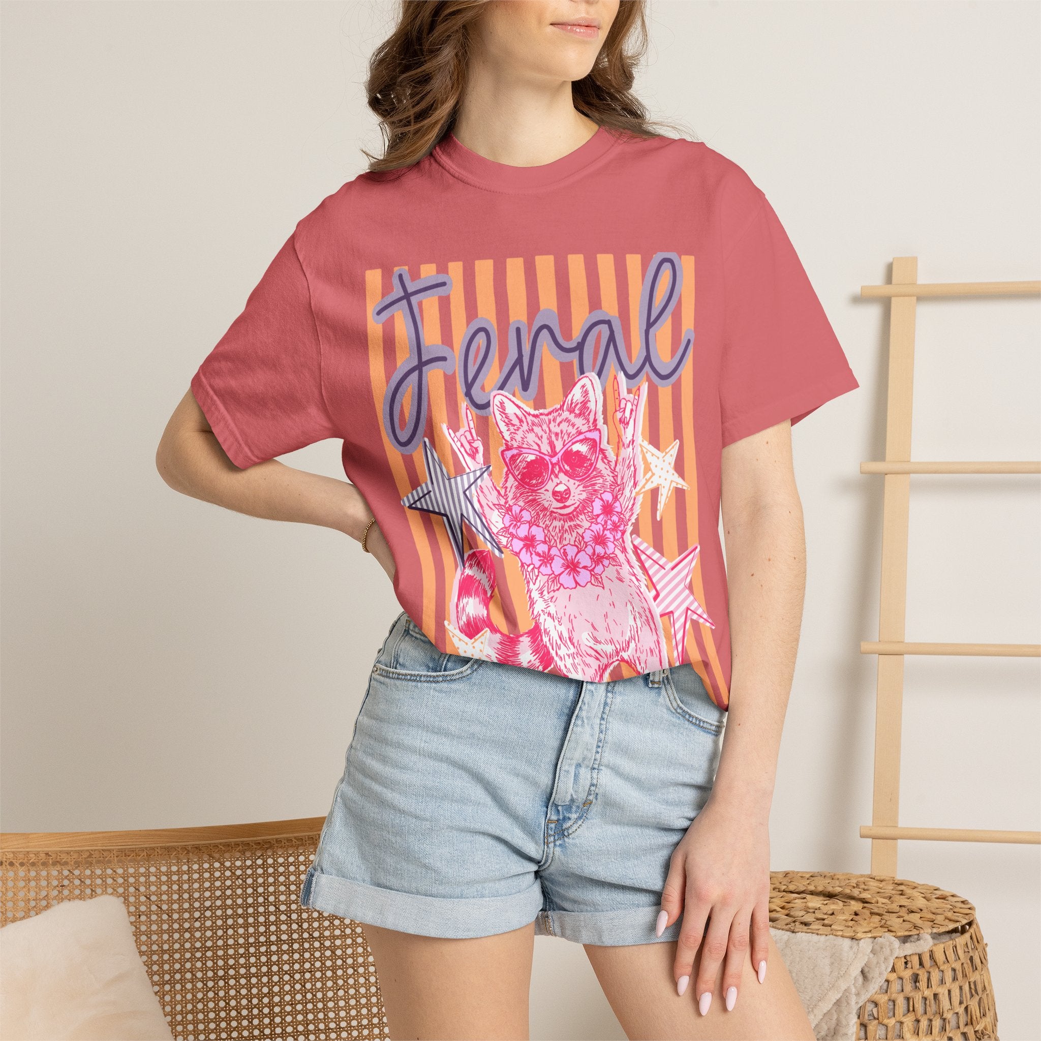 Female Raccoon Graphic