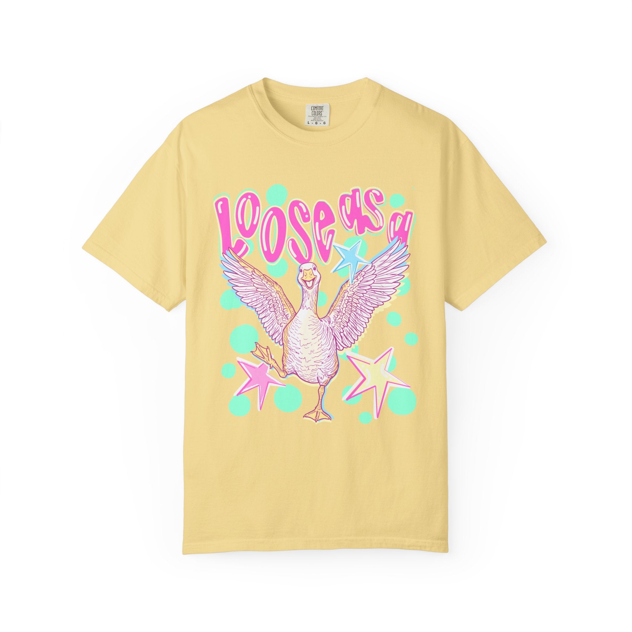 Loose Goose T-Shirt — Playful Retro Goose Graphic Tee