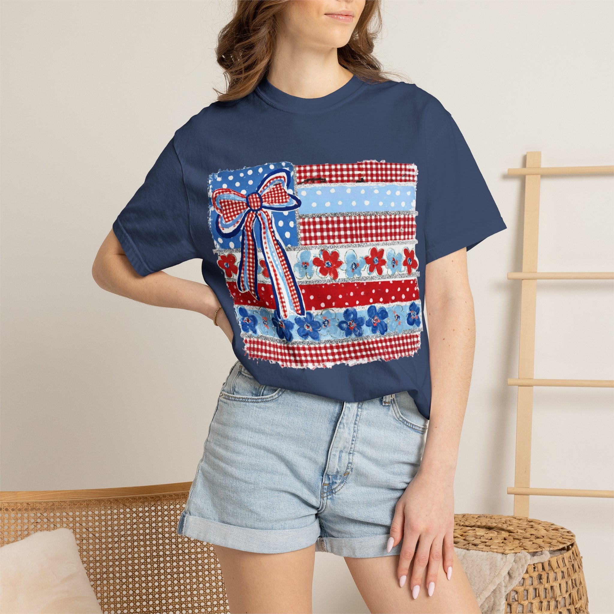 Patriotic Patchwork Flag