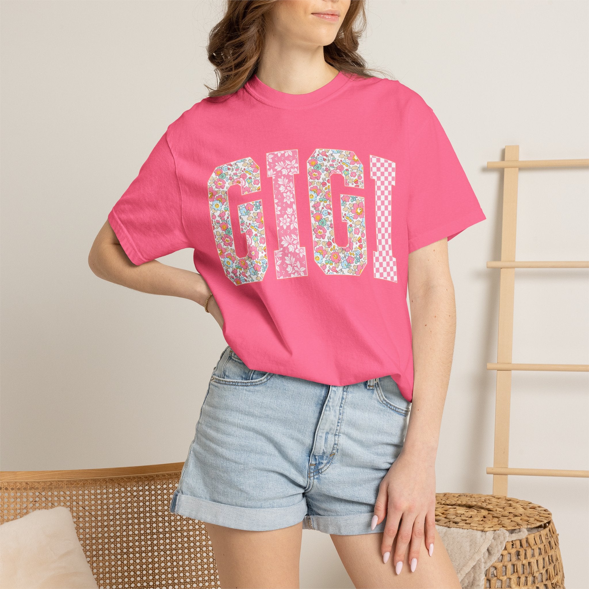 Gigi Floral Letter Tee