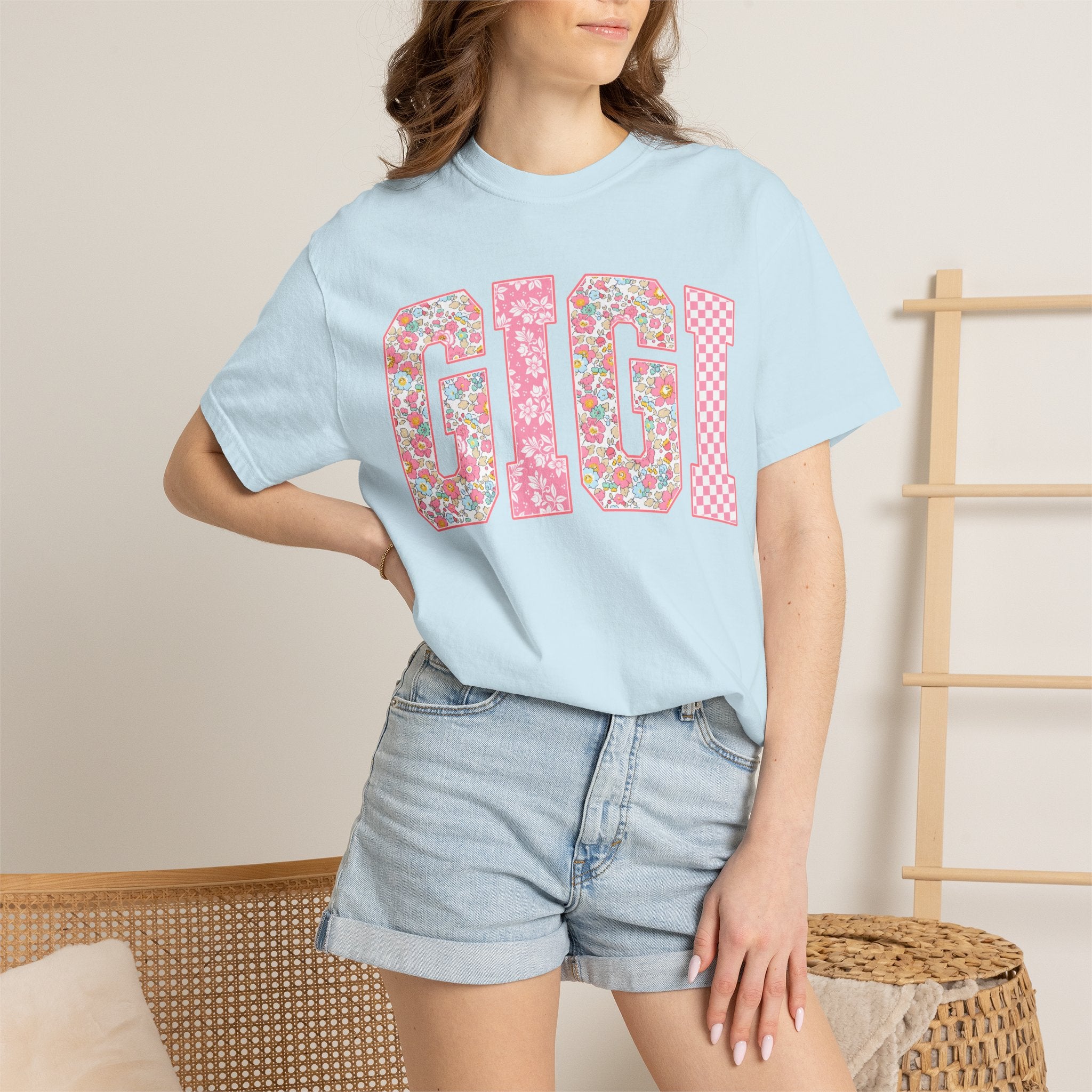 Gigi Floral Letter Tee