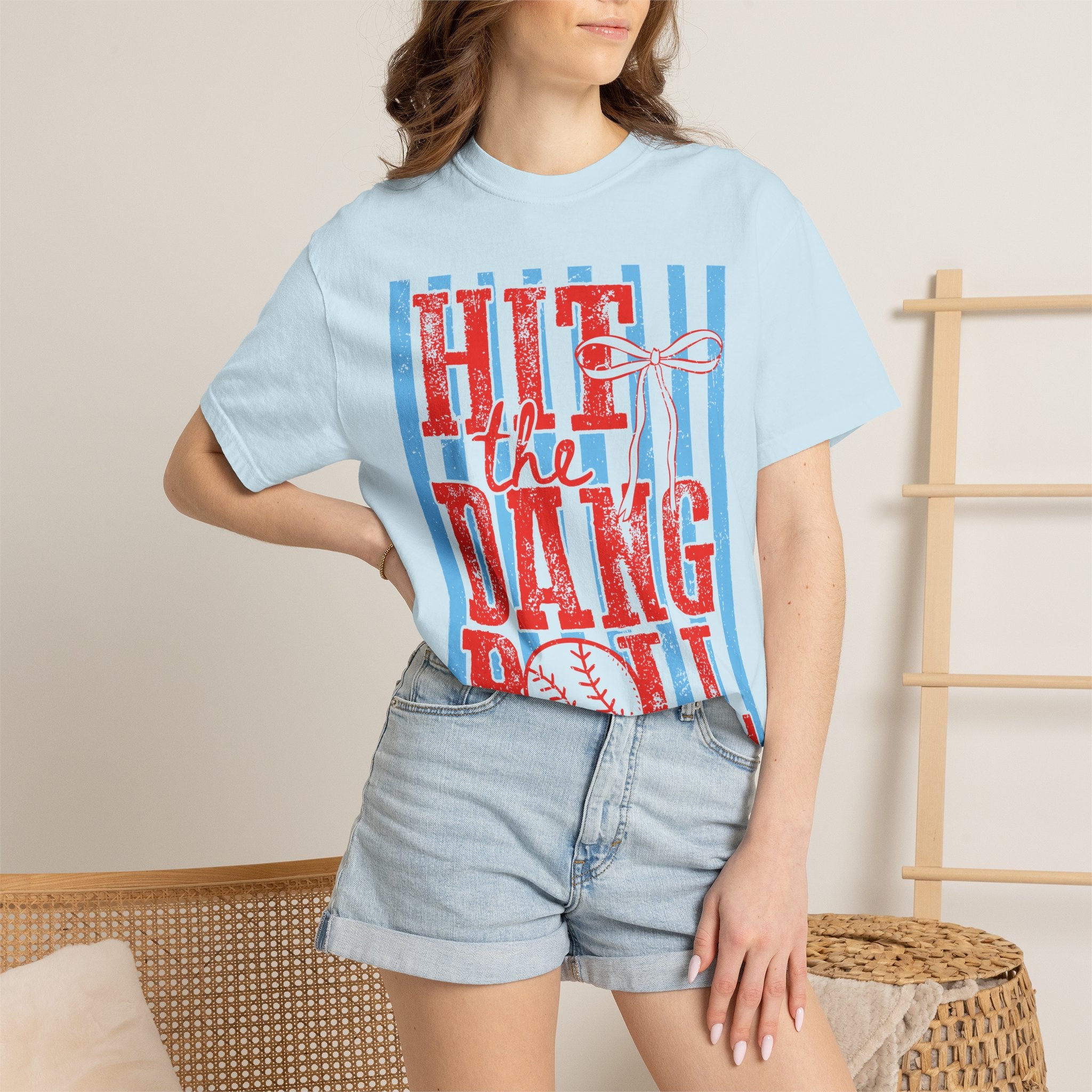 Hit the Dang Ball Baseball Tee