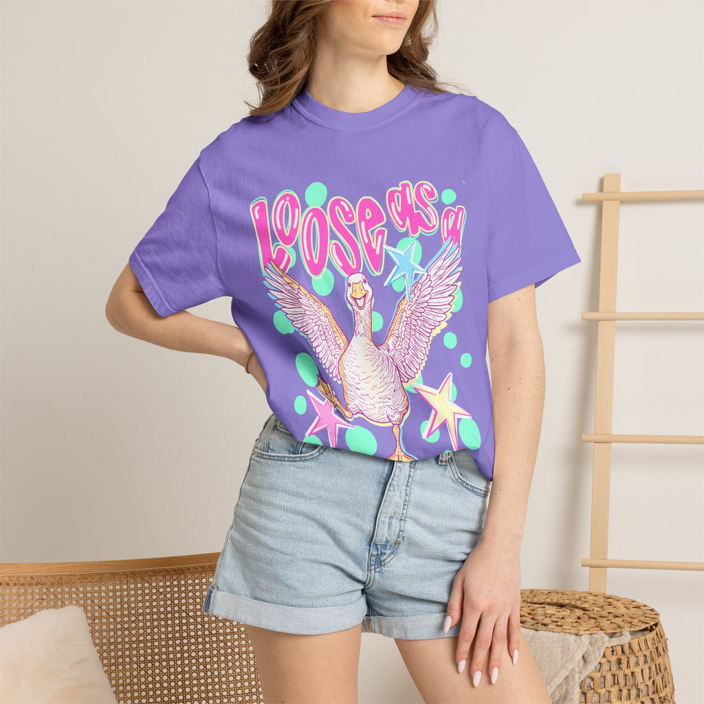 Loose Goose T-Shirt — Playful Retro Goose Graphic Tee
