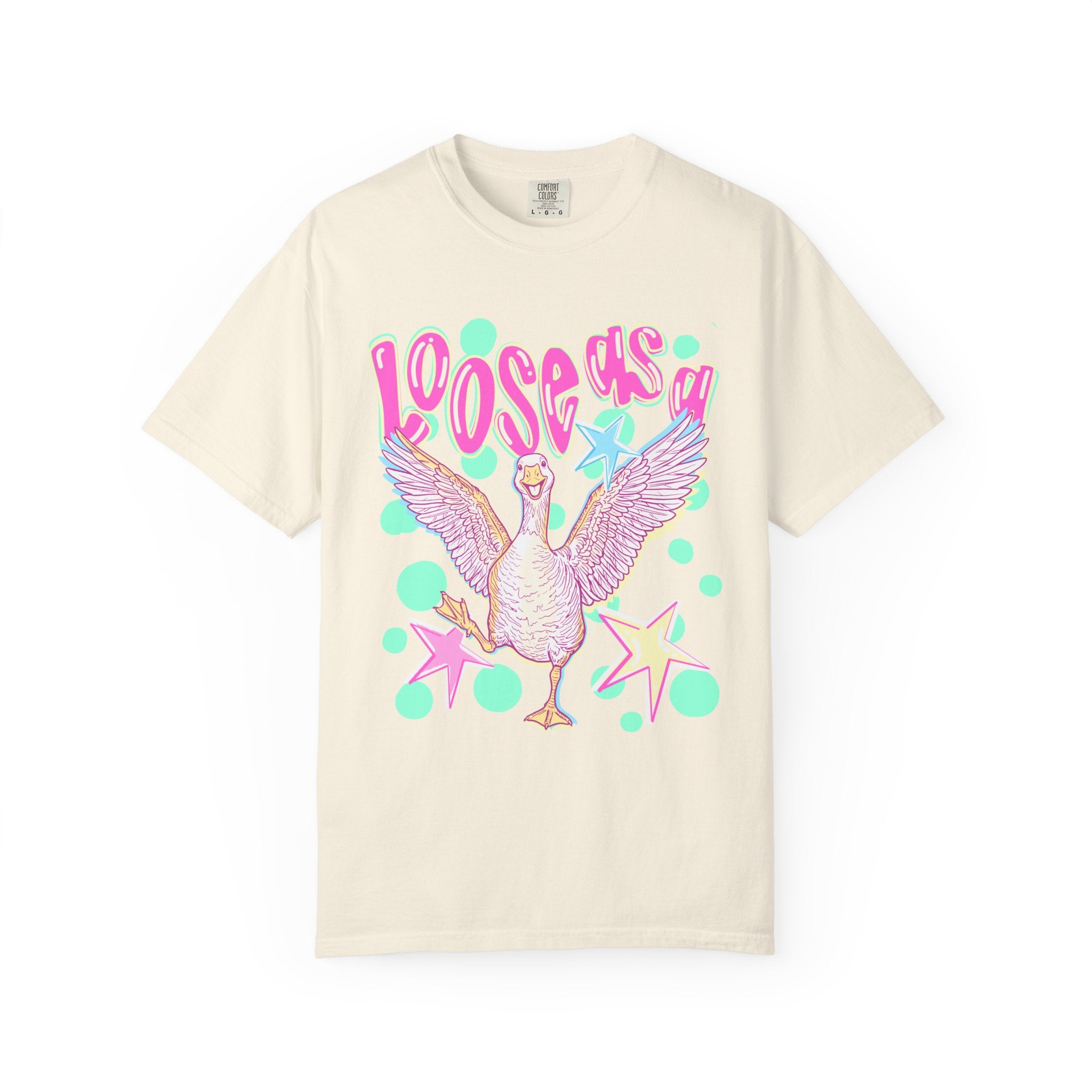 Loose Goose T-Shirt — Playful Retro Goose Graphic Tee