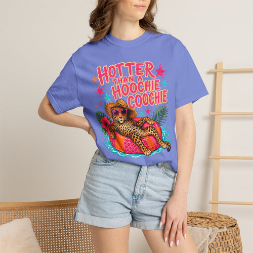 "Hotter Than a Hoochie Coochie" Leopard Pool Float