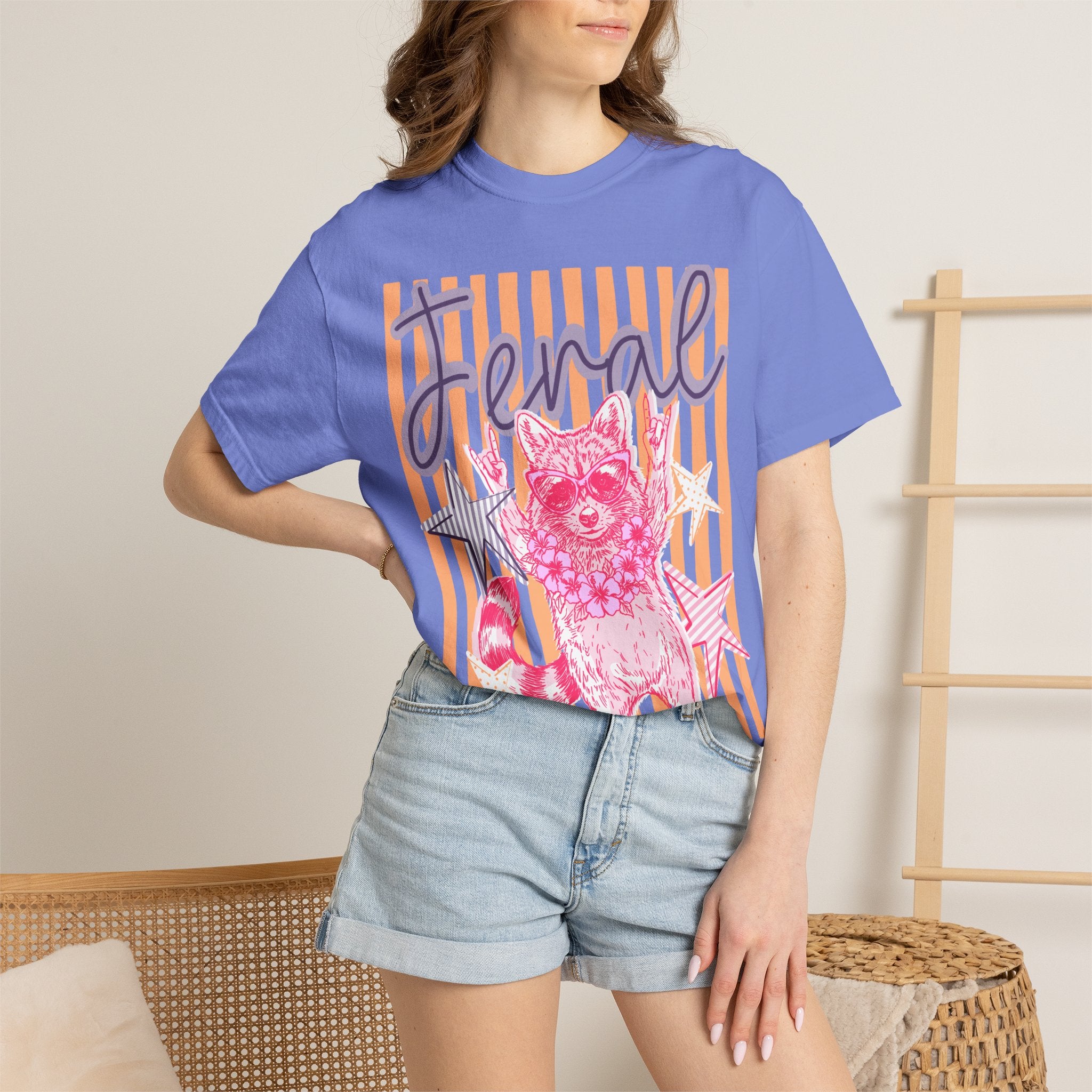 Female Raccoon Graphic