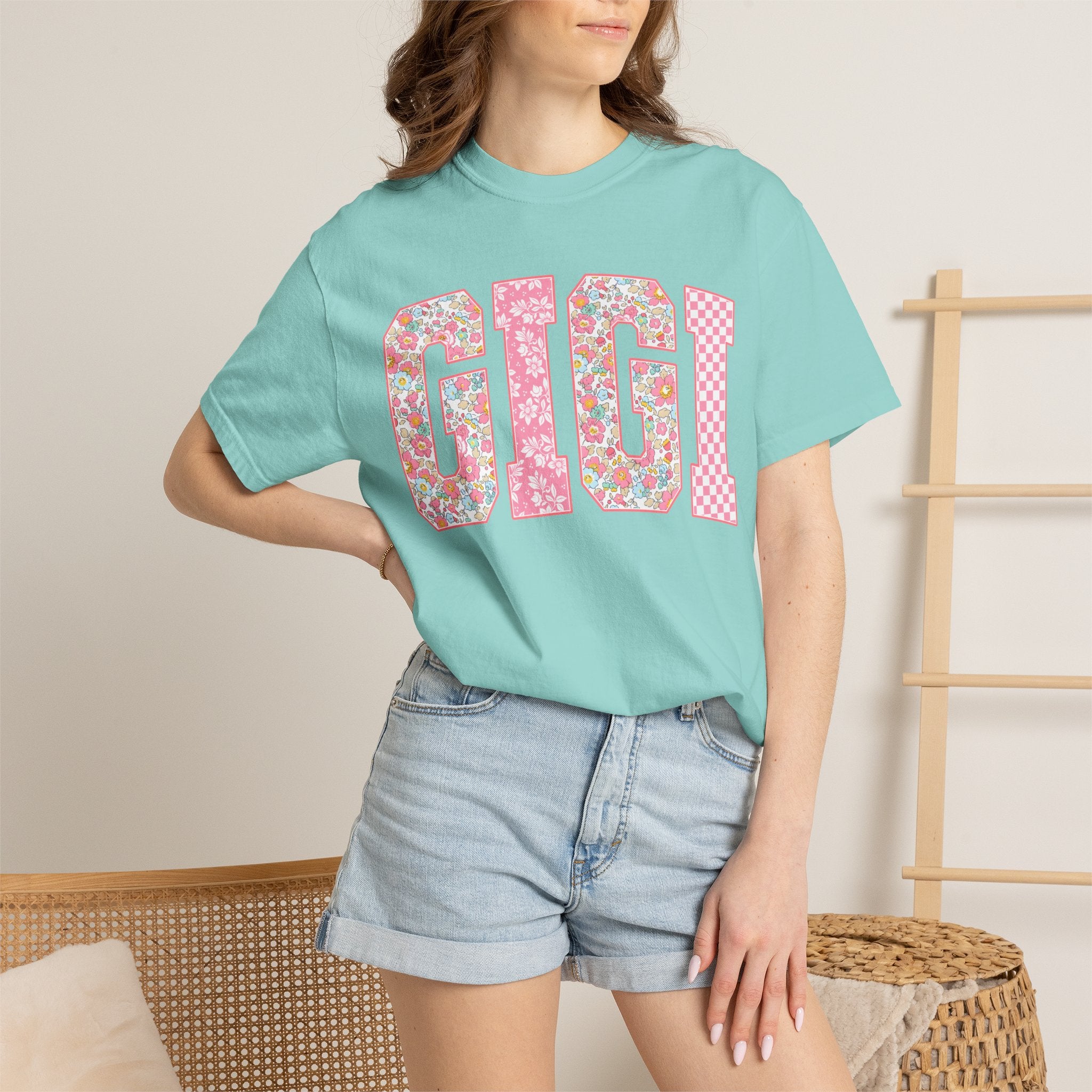 Gigi Floral Letter Tee