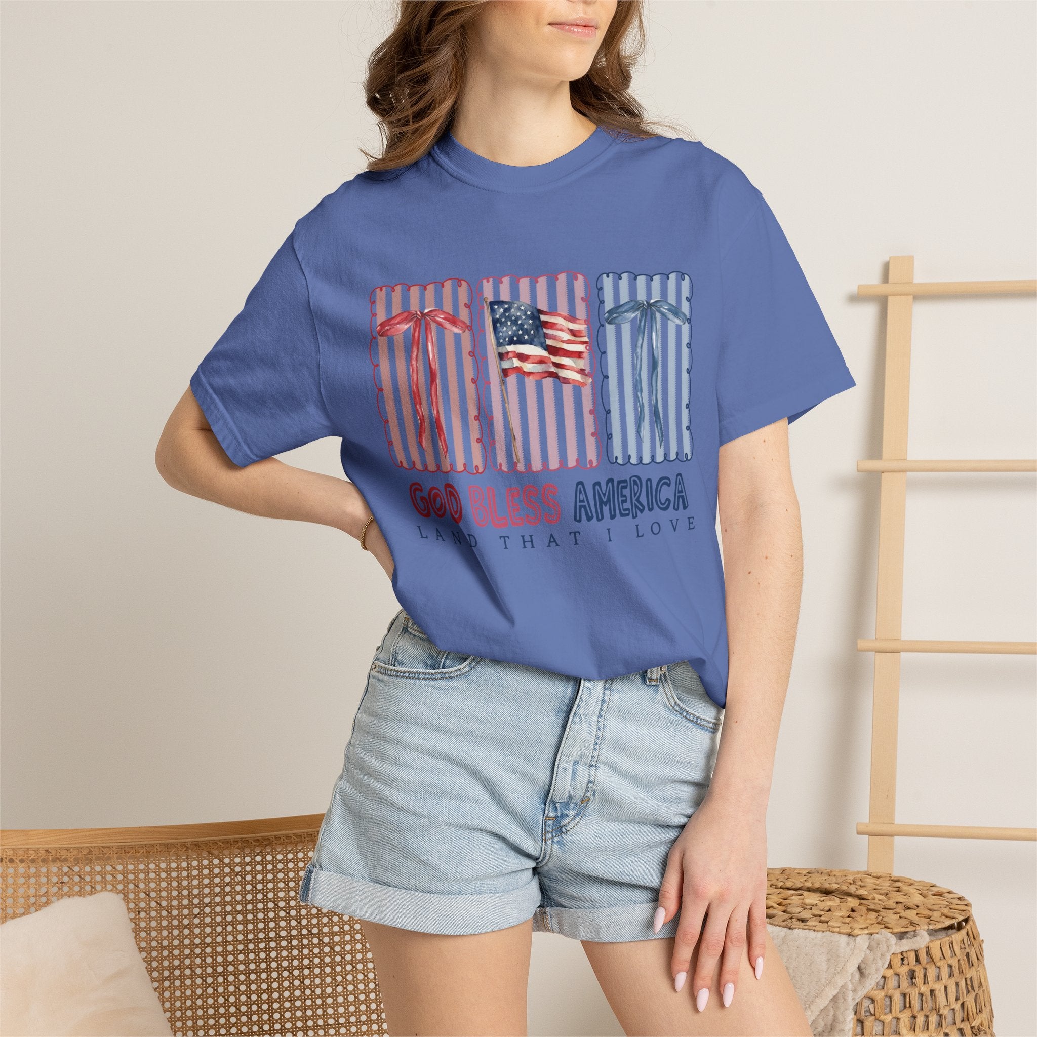 God Bless America T-Shirt — Patriotic 'Land That I Love'