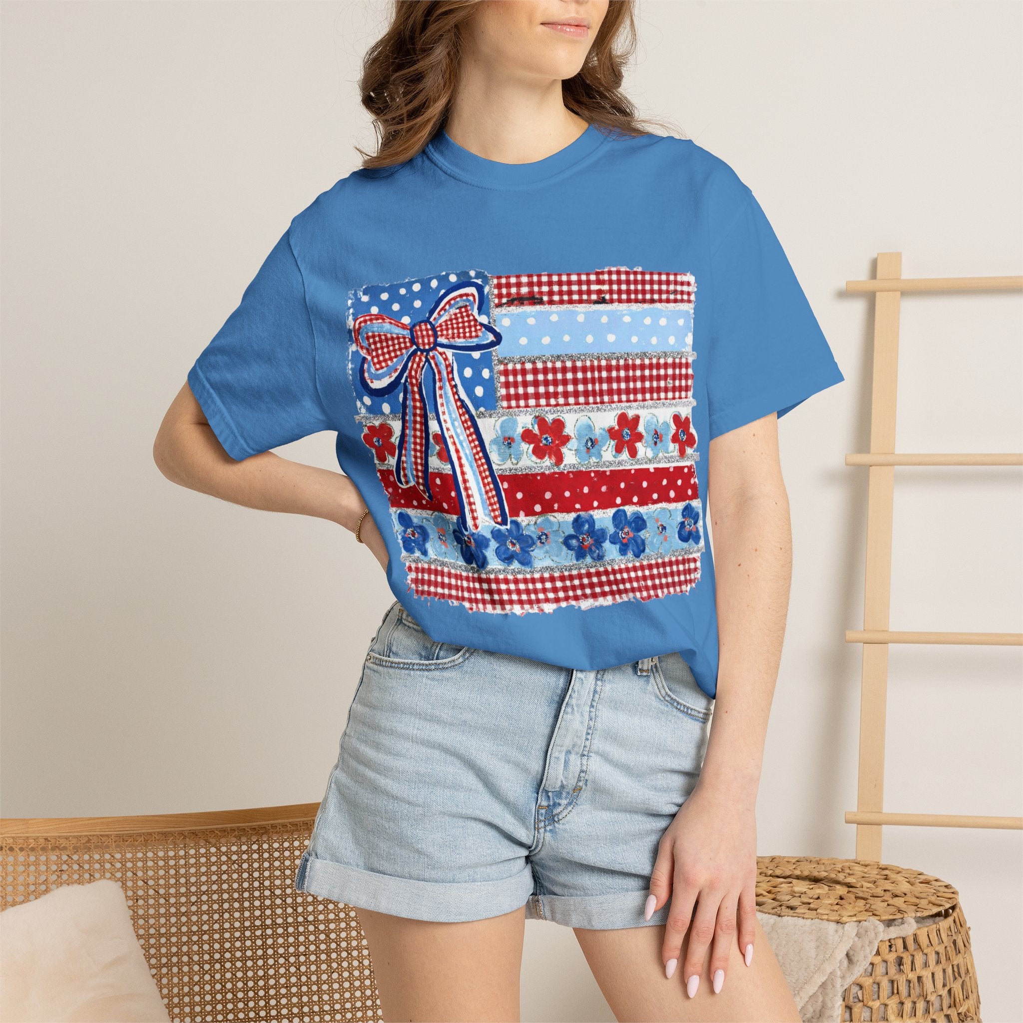 Patriotic Patchwork Flag