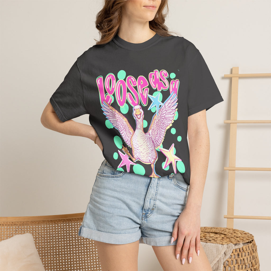 Loose Goose T-Shirt — Playful Retro Goose Graphic Tee
