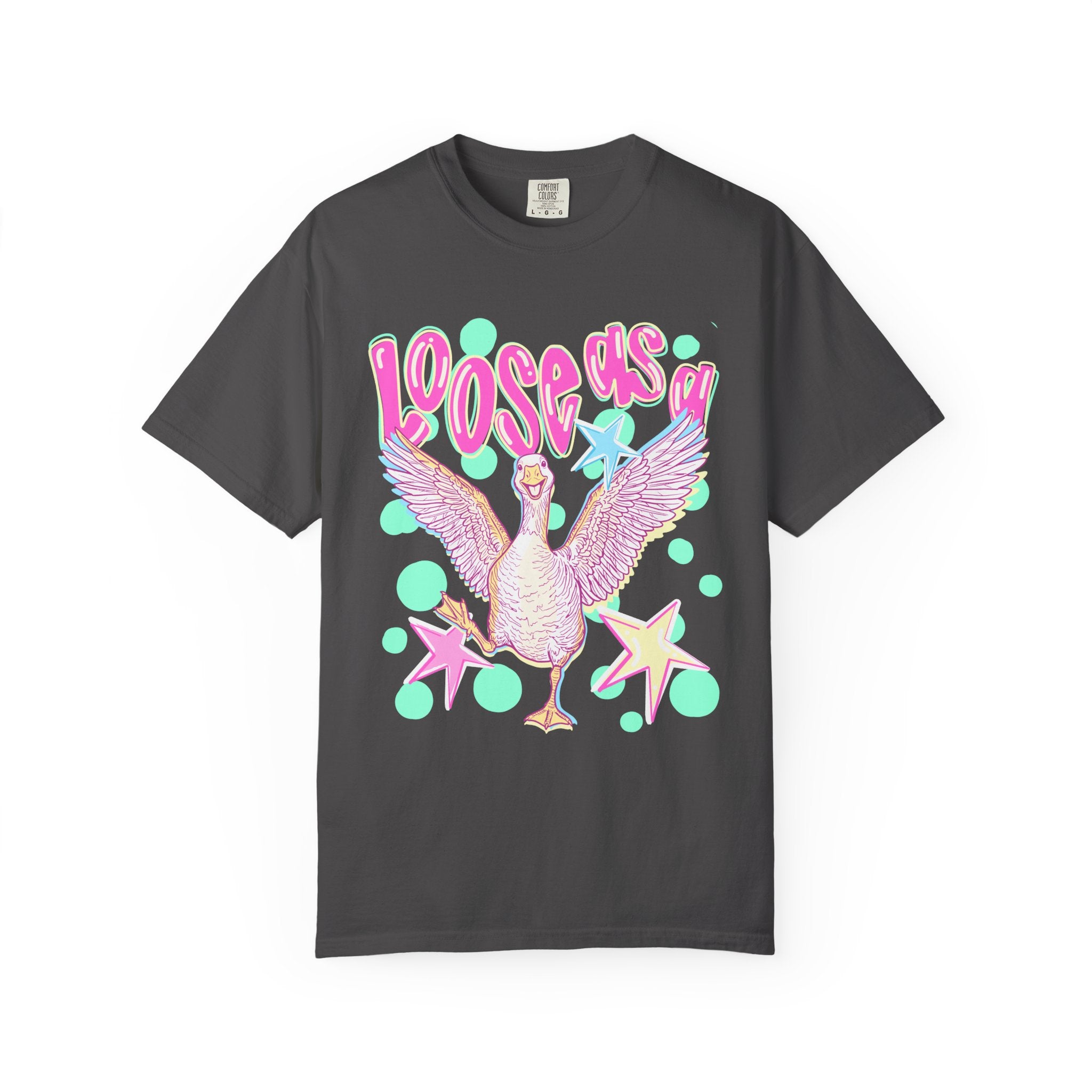 Loose Goose T-Shirt — Playful Retro Goose Graphic Tee
