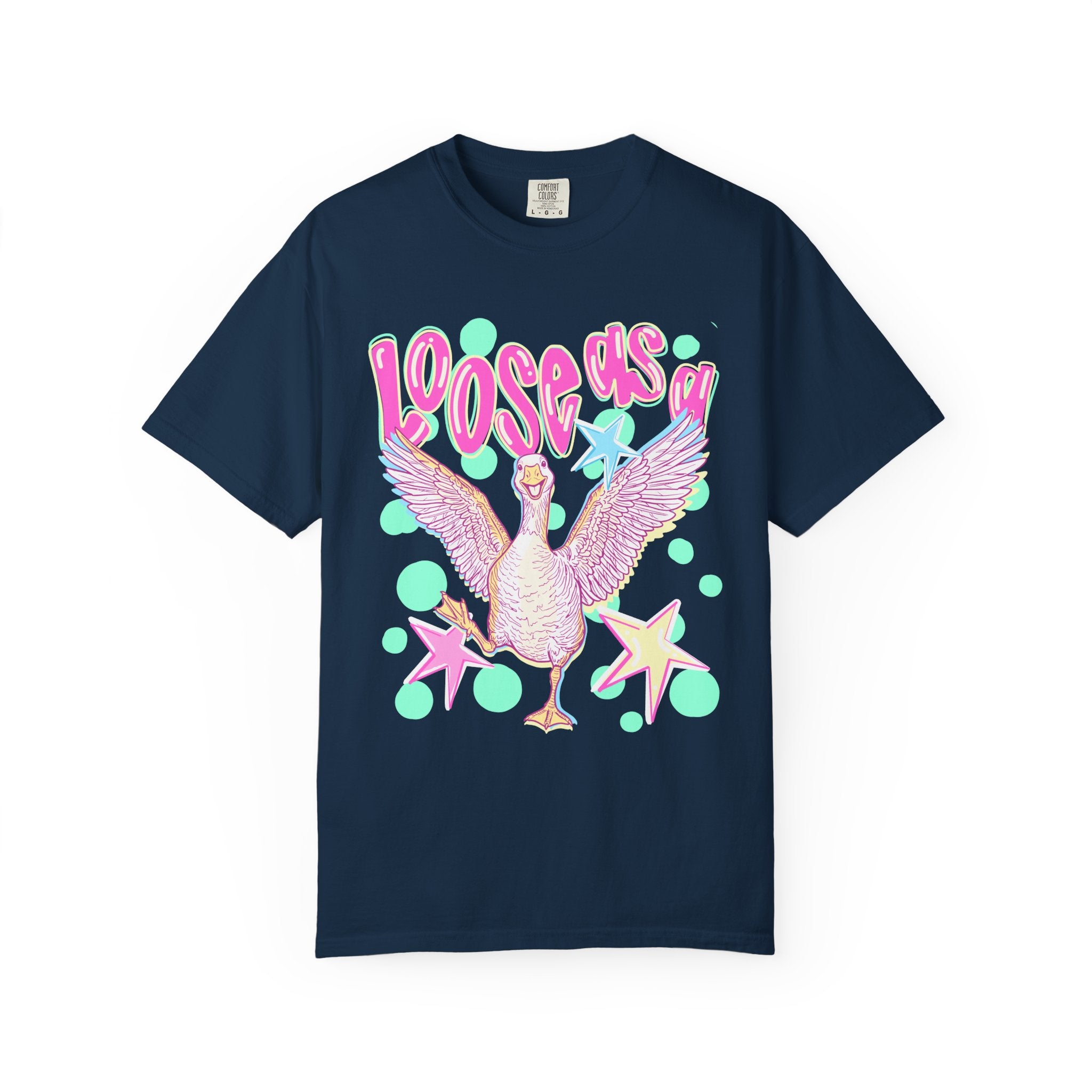 Loose Goose T-Shirt — Playful Retro Goose Graphic Tee