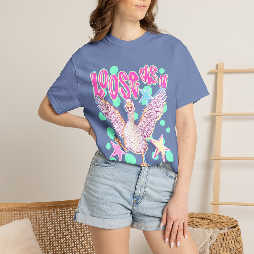Loose Goose T-Shirt — Playful Retro Goose Graphic Tee