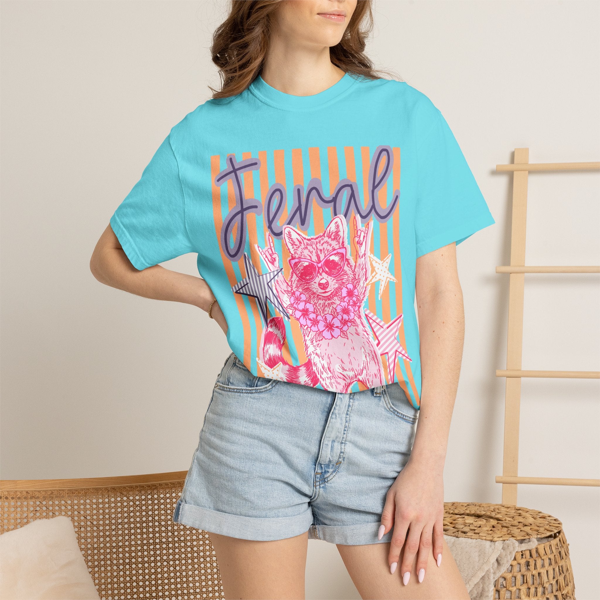 Female Raccoon Graphic