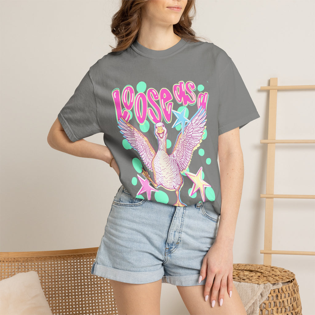 Loose Goose T-Shirt — Playful Retro Goose Graphic Tee