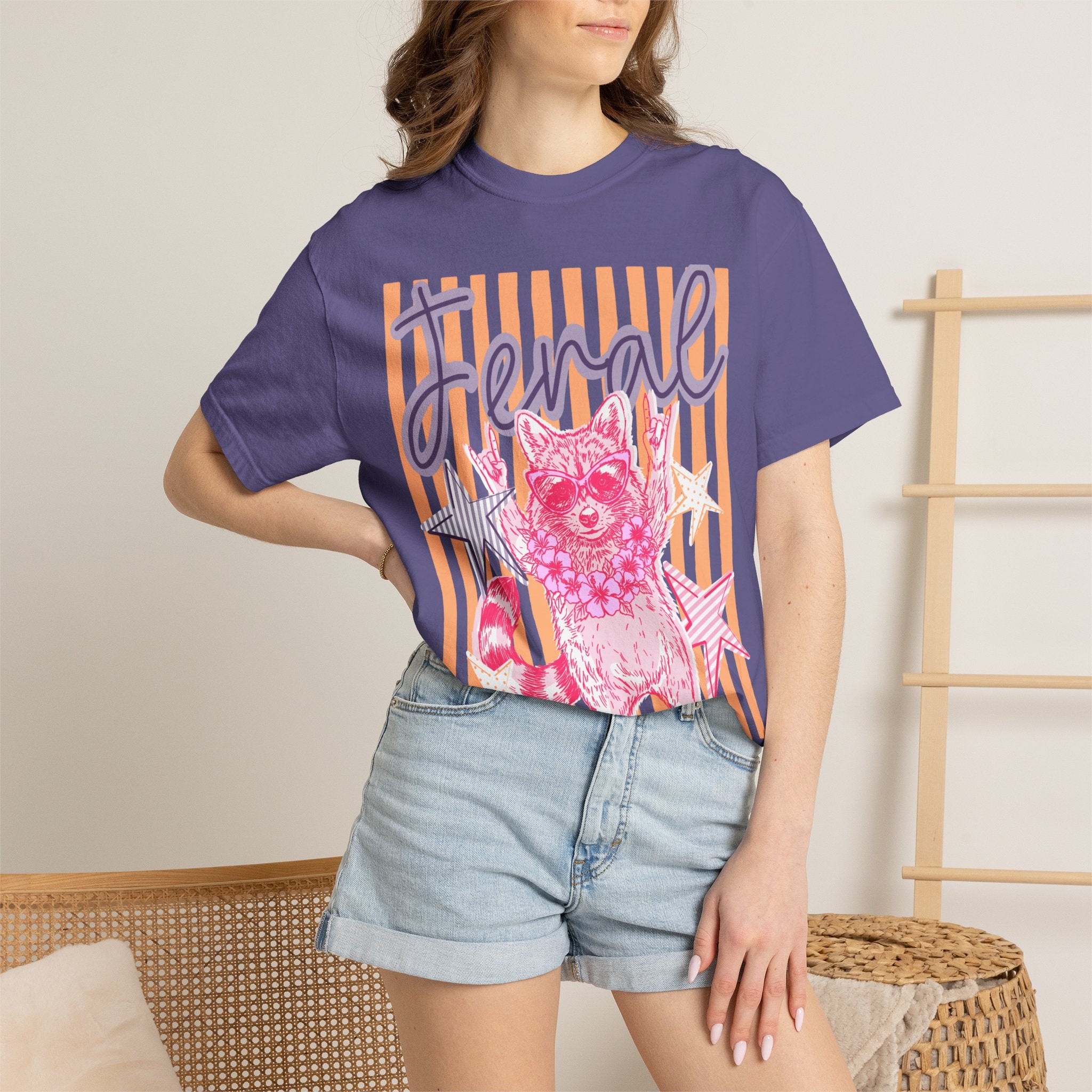 Female Raccoon Graphic
