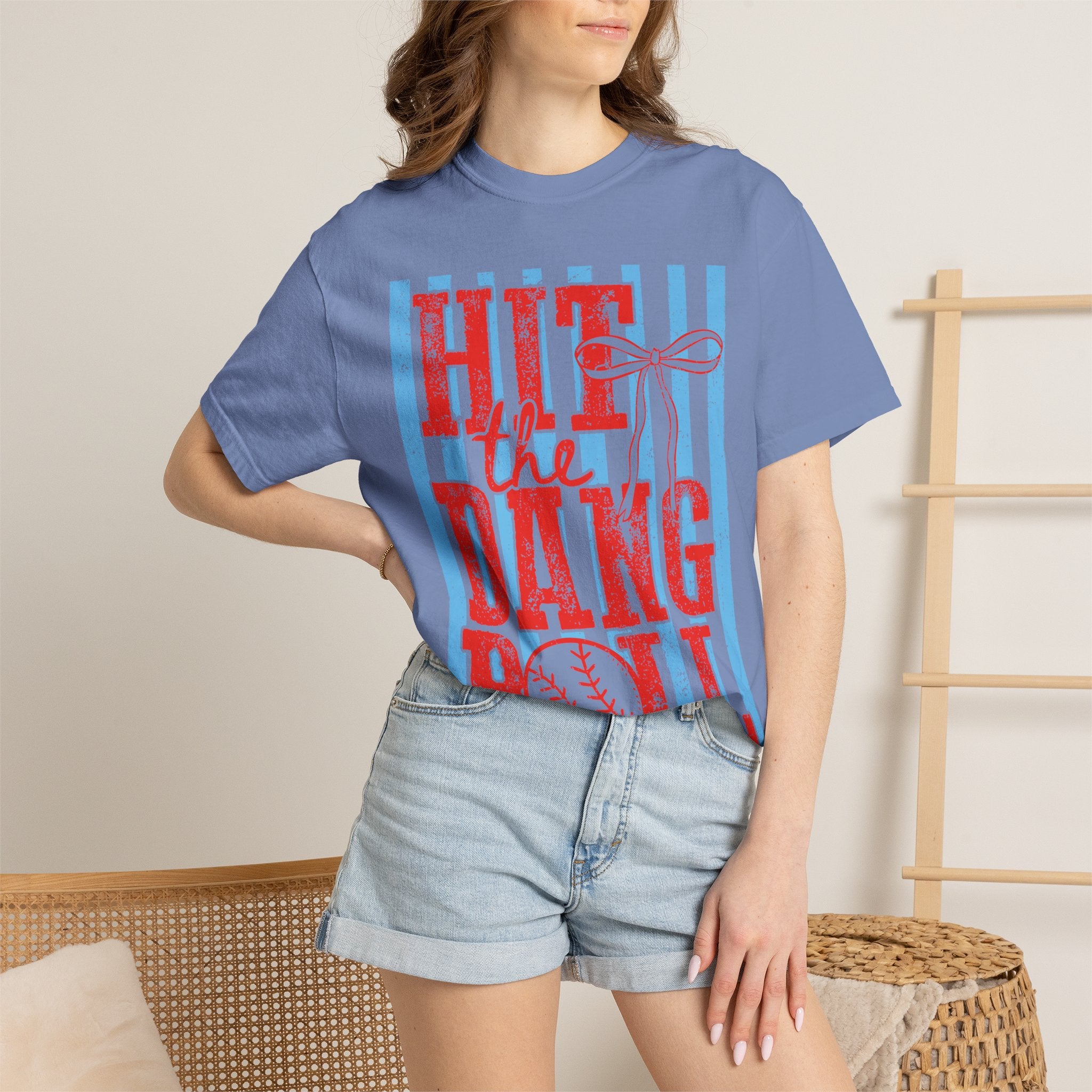 Hit the Dang Ball Baseball Tee