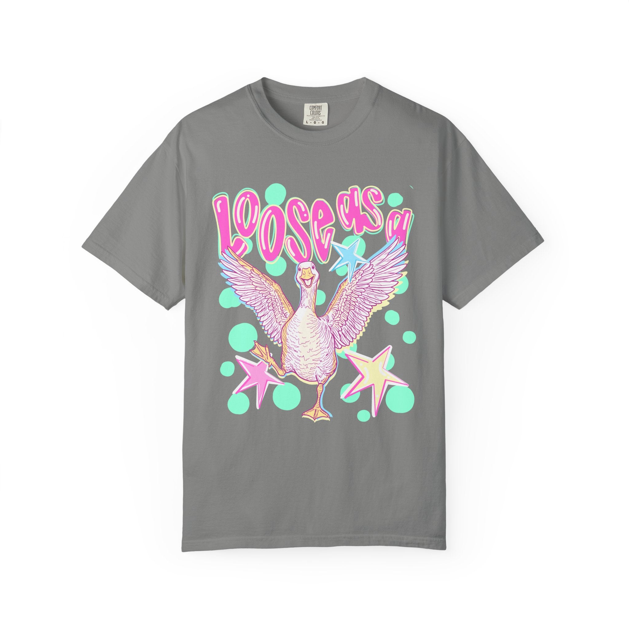 Loose Goose T-Shirt — Playful Retro Goose Graphic Tee