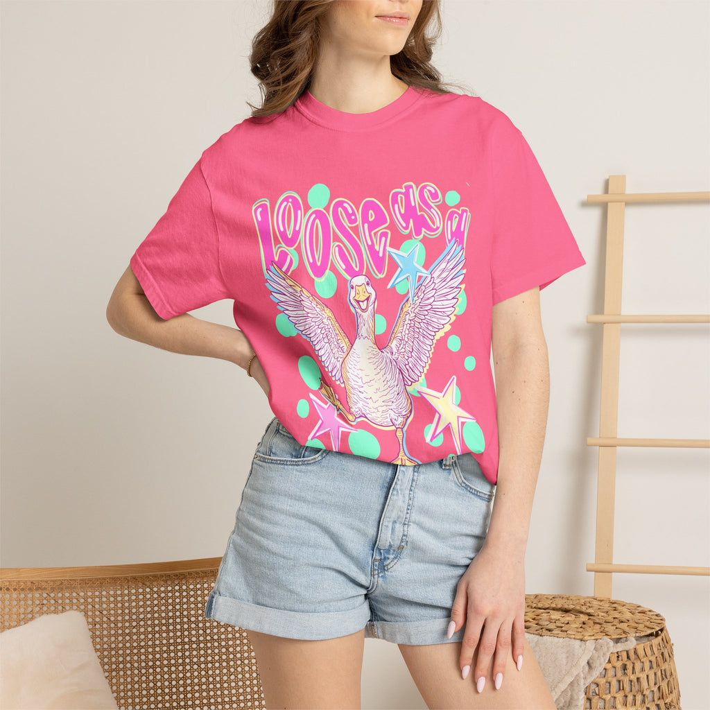 Loose Goose T-Shirt — Playful Retro Goose Graphic Tee