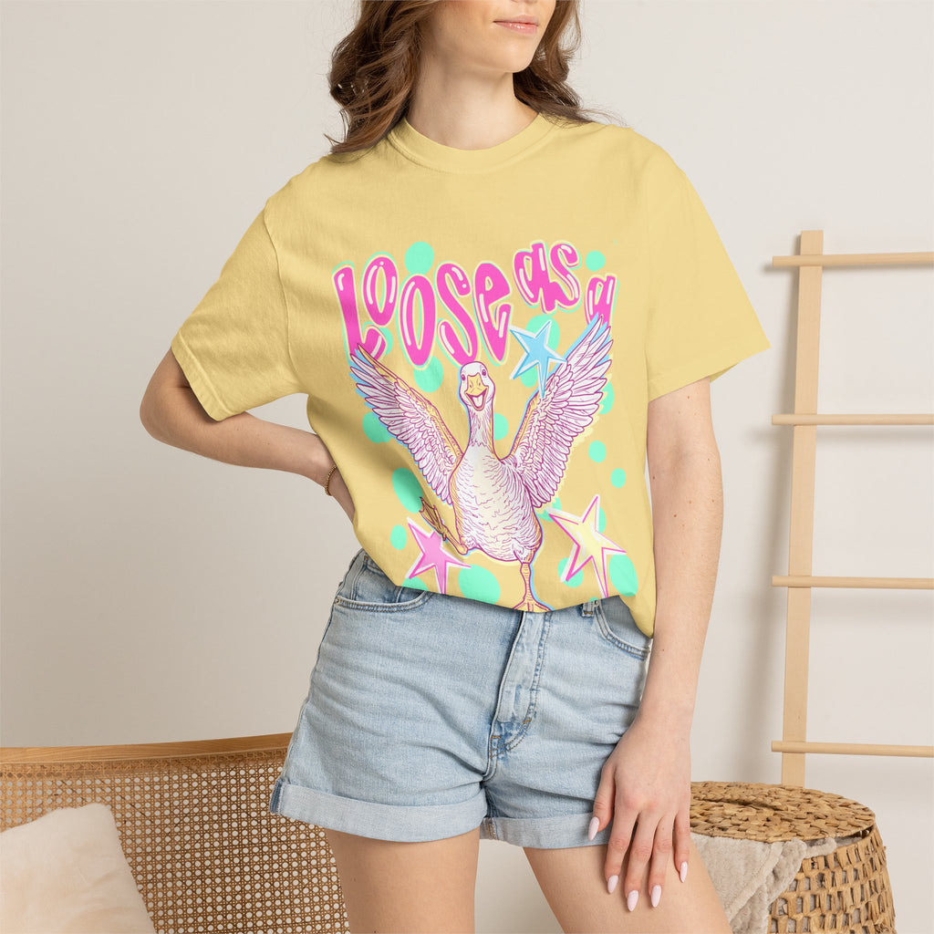 Loose Goose T-Shirt — Playful Retro Goose Graphic Tee