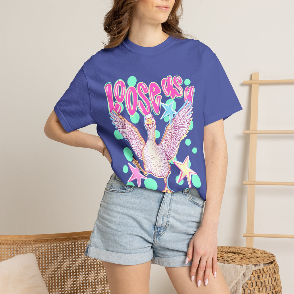 Loose Goose T-Shirt — Playful Retro Goose Graphic Tee