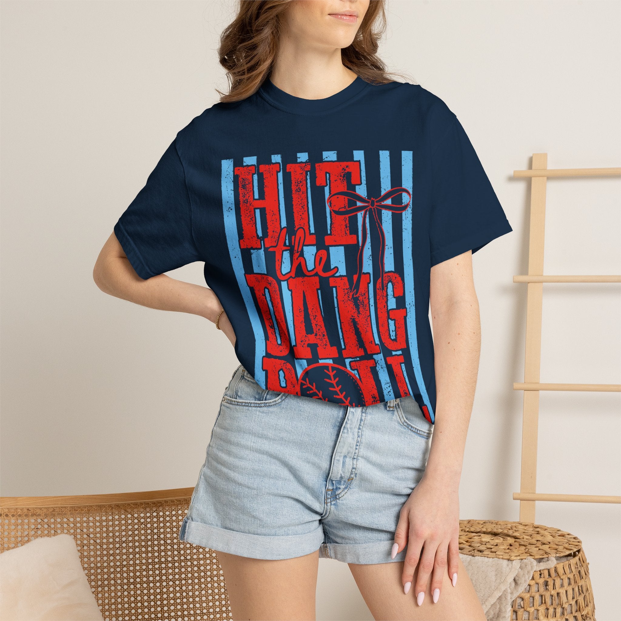 Hit the Dang Ball Baseball Tee