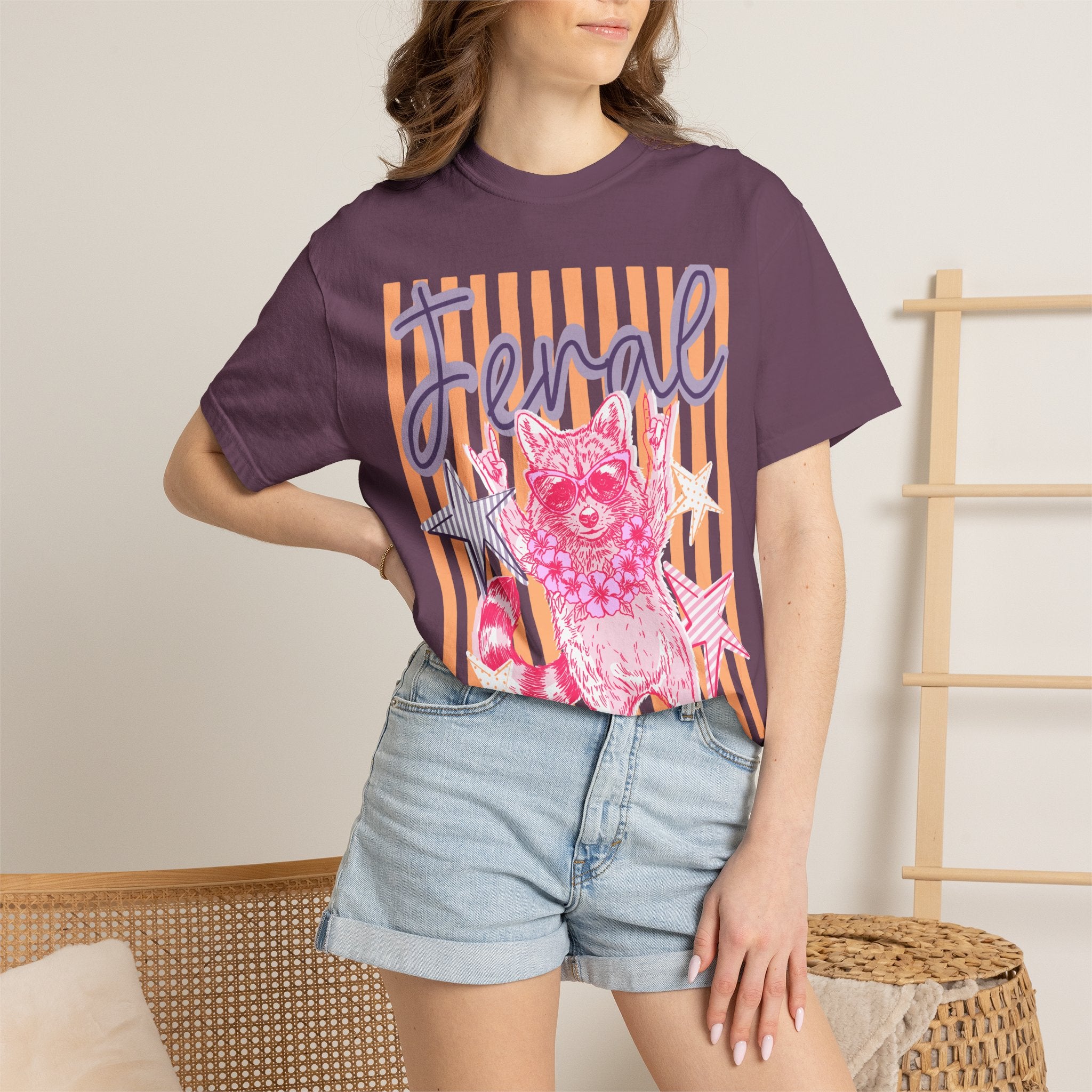 Female Raccoon Graphic
