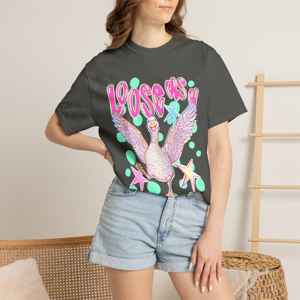 Loose Goose T-Shirt — Playful Retro Goose Graphic Tee