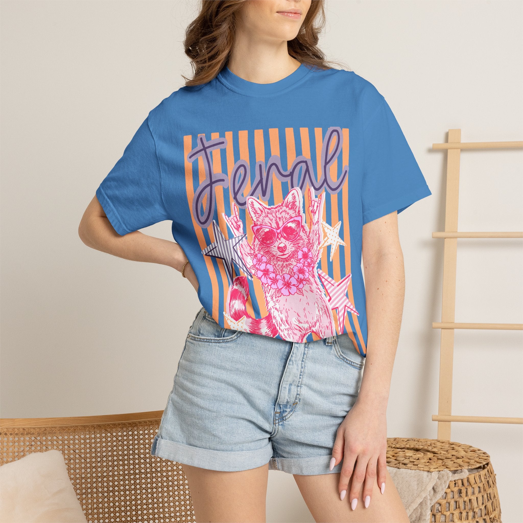 Female Raccoon Graphic
