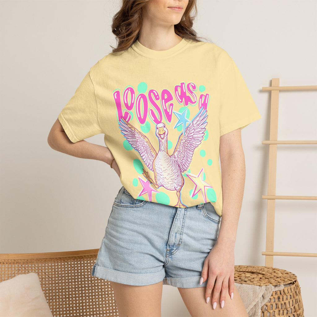 Loose Goose T-Shirt — Playful Retro Goose Graphic Tee