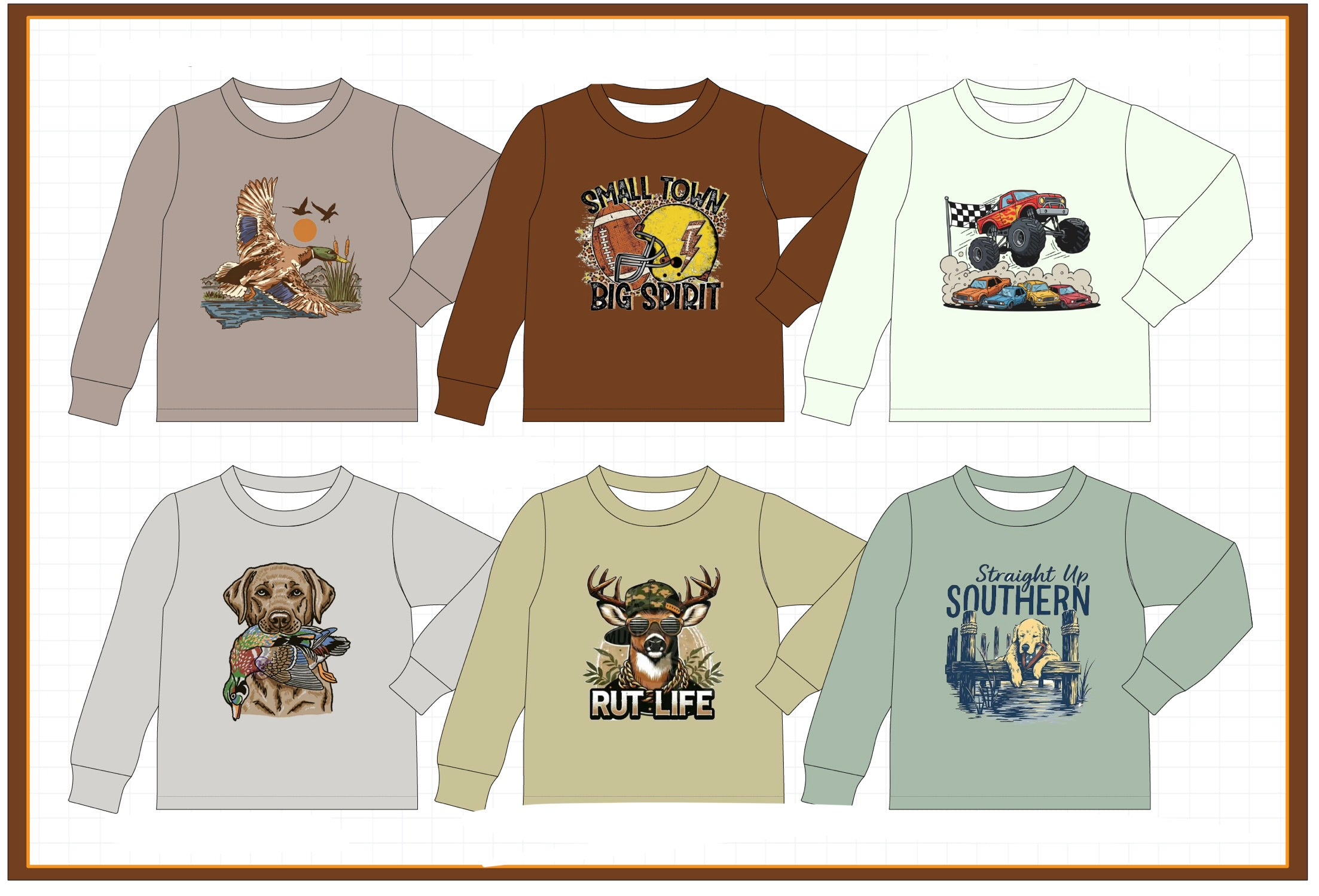 Boys print top collection (ETA-MID/LATE NOVEMBER)
