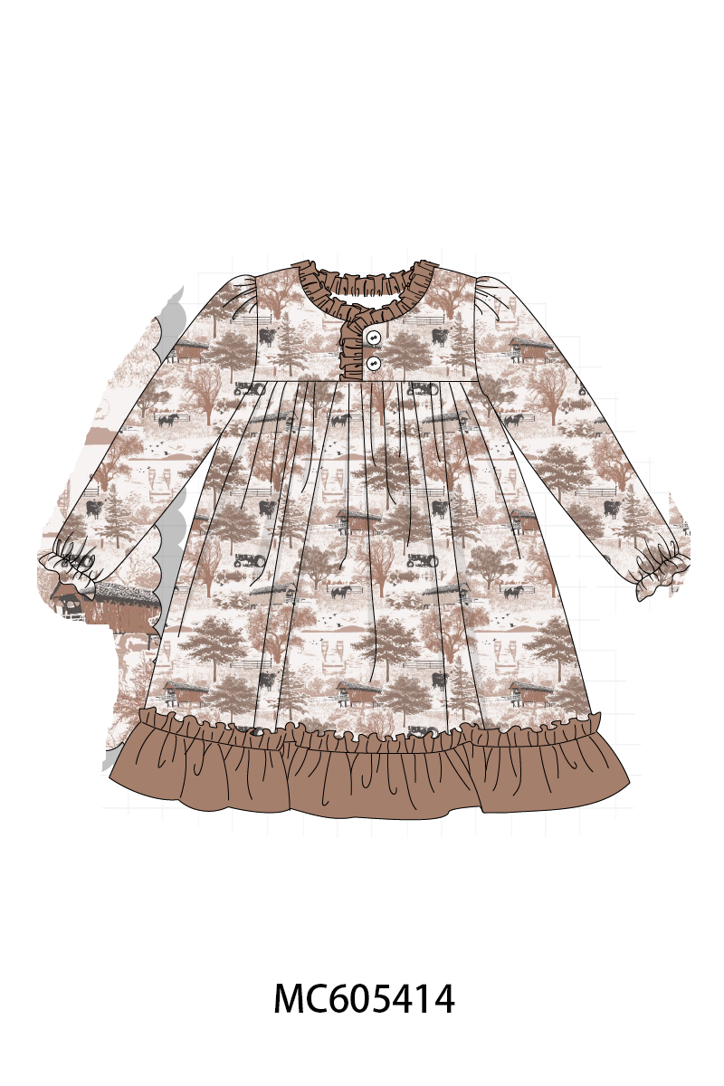 Brown farm print collection (ETA-MID/LATE NOVEMBER)