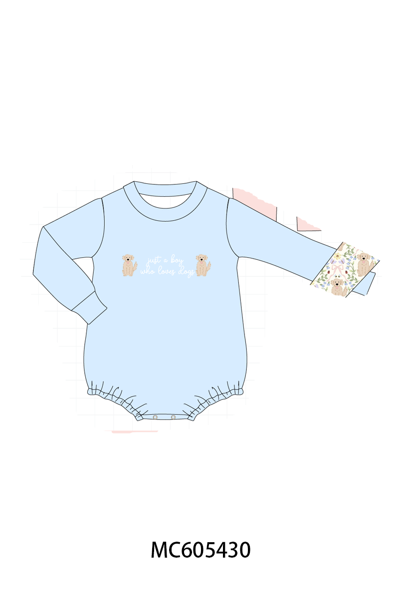 Pink&blue puppy embroidery collection (ETA-MID/LATE NOVEMBER)