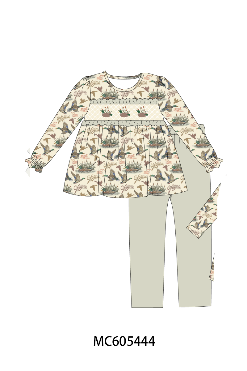 Green mallard embroidery collection (ETA-MID/LATE NOVEMBER)