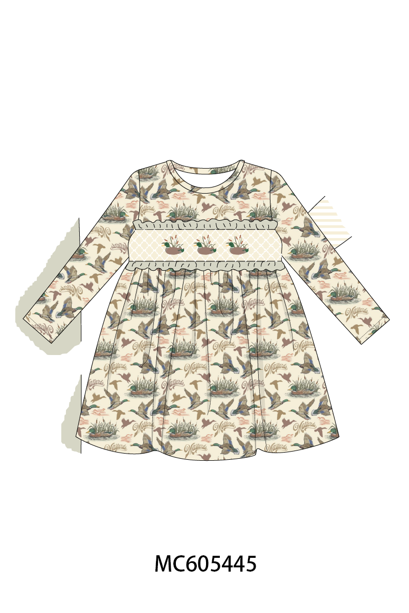 Green mallard embroidery collection (ETA-MID/LATE NOVEMBER)