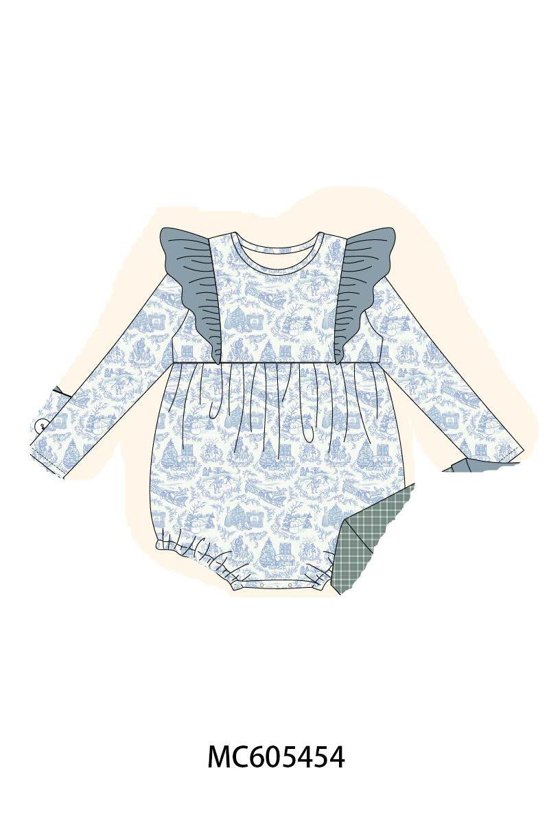 Blue holiday print collection (ETA-MID/LATE NOVEMBER)