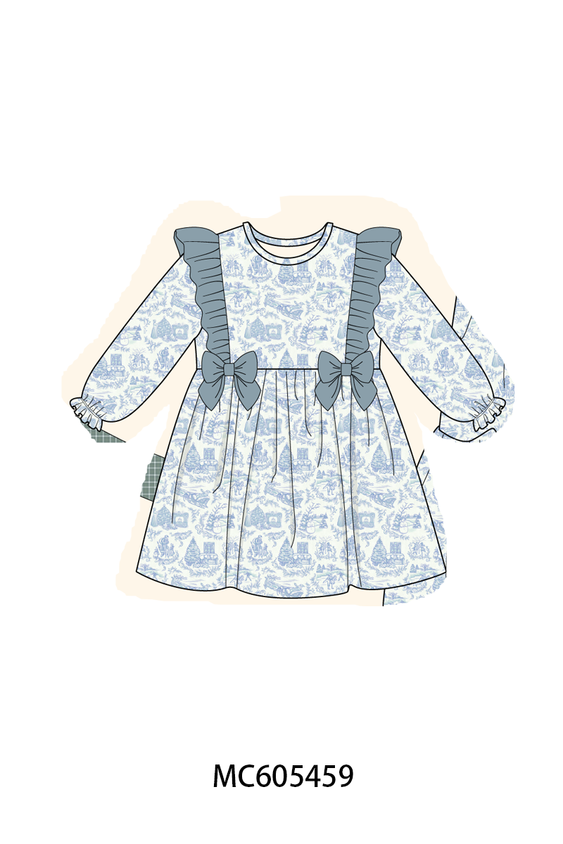 Blue holiday print collection (ETA-MID/LATE NOVEMBER)