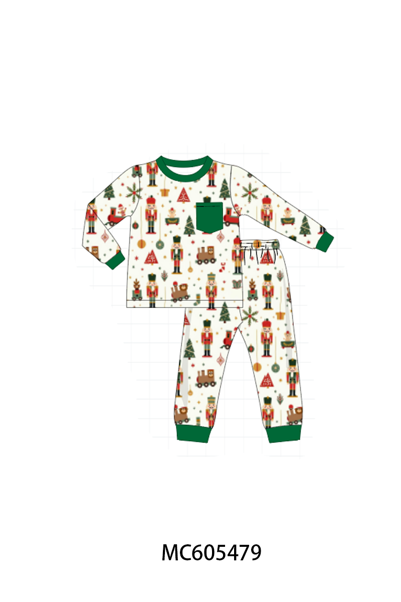 Forest nutcracker print pajama collection (ETA-MID/LATE NOVEMBER)