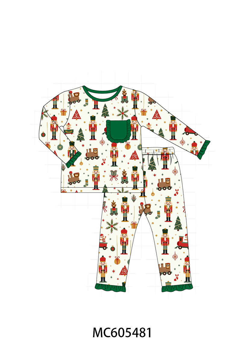 Forest nutcracker print pajama collection (ETA-MID/LATE NOVEMBER)